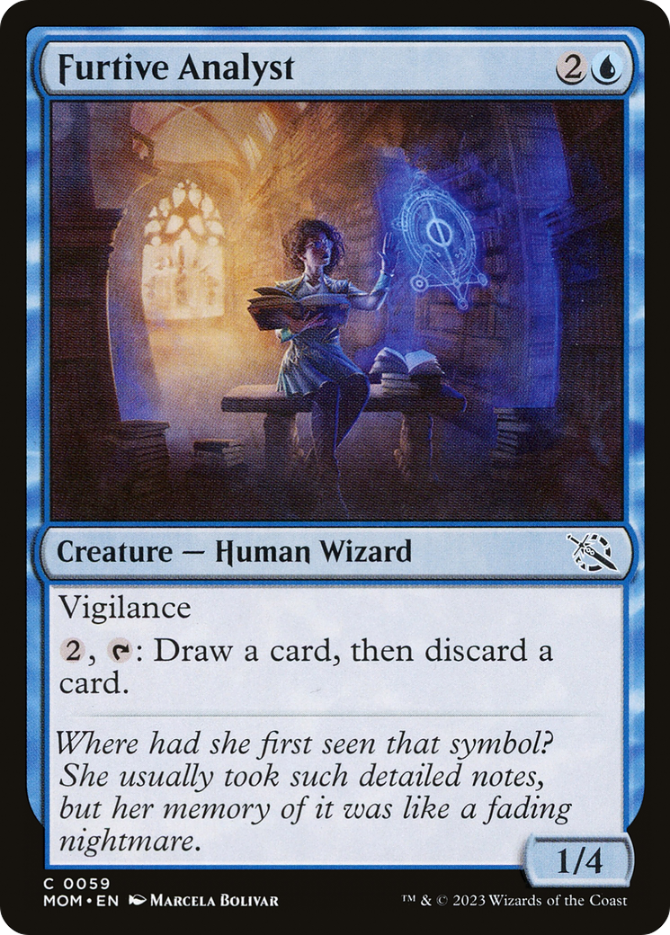 Furtive Analyst (MOM-059) - March of the Machine