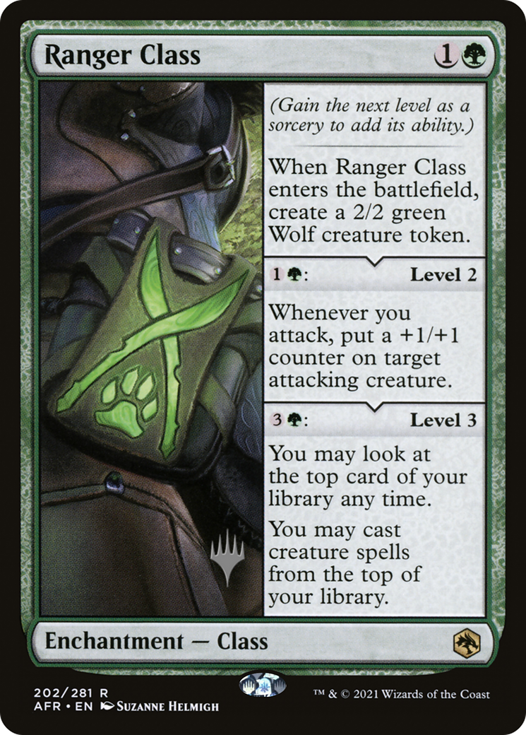 Ranger Class (PPAFR-202) - Adventures in the Forgotten Realms Promos