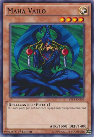 Maha Vailo (YS15-ENF09) - Starter Deck: Saber Force 1st Edition