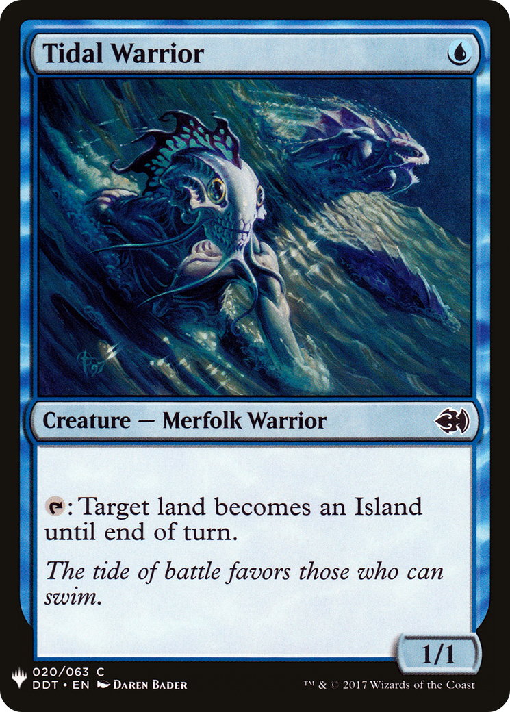 Tidal Warrior (LIST-020) - The List