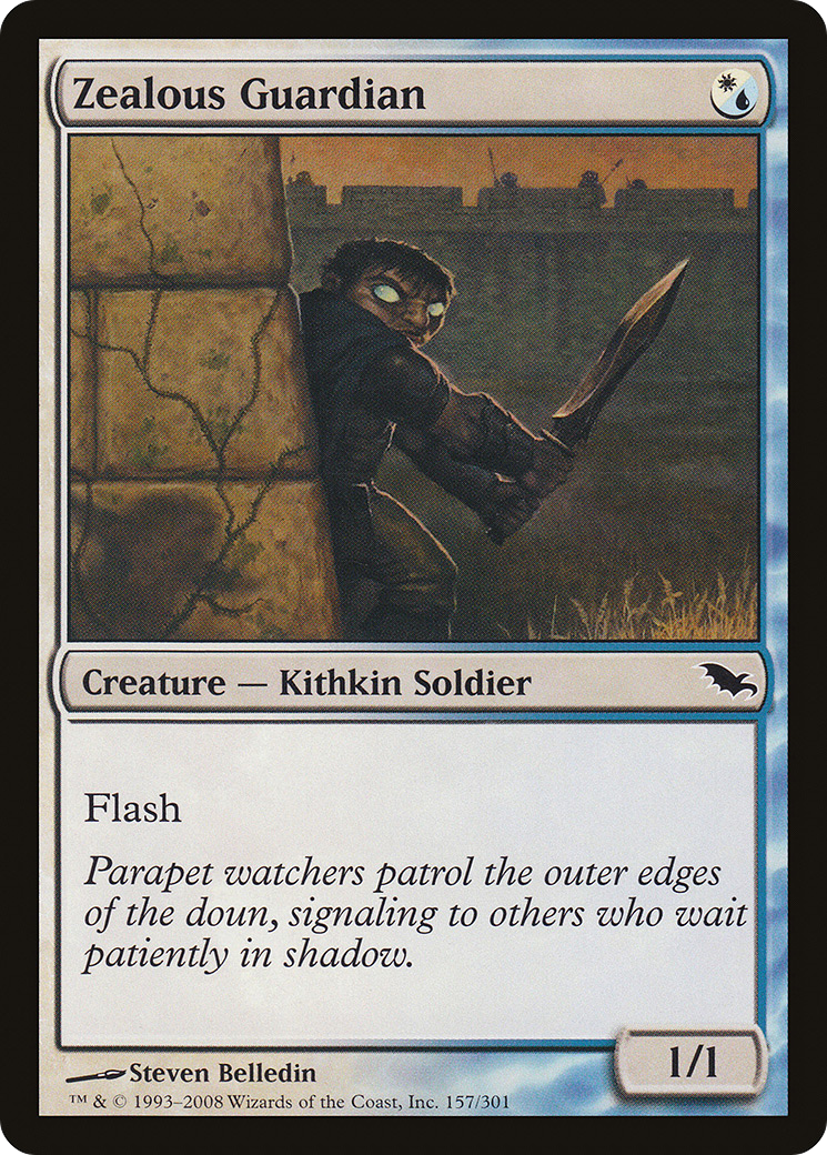Zealous Guardian (SHM-157) - Shadowmoor