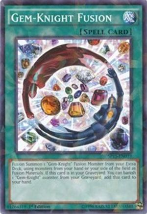 Gem-Knight Fusion (Shatterfoil) (SP15-EN039) - Star Pack ARC-V 1st Edition