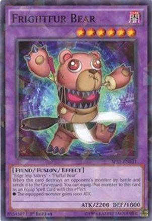 Frightfur Bear (Shatterfoil) (SP15-EN031) - Star Pack ARC-V 1st Edition