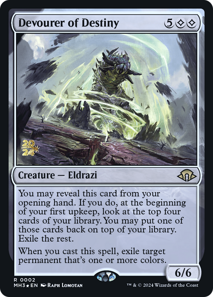 Devourer of Destiny (PRE-002) - Modern Horizons 3 Promos Foil