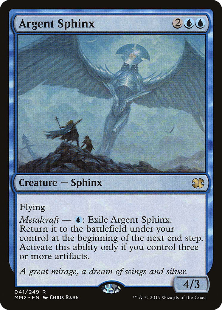 Argent Sphinx (MM2-041) - Modern Masters 2015 Foil