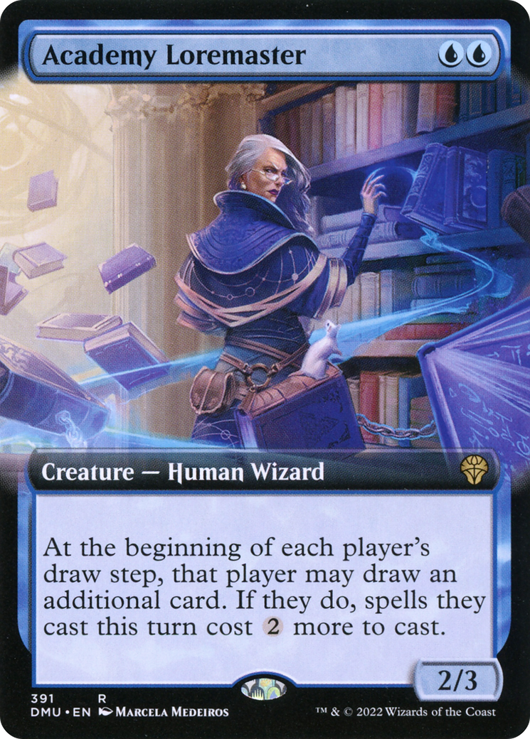 Academy Loremaster (Extended Art) (DMU-391) - Dominaria United: (Extended Art)