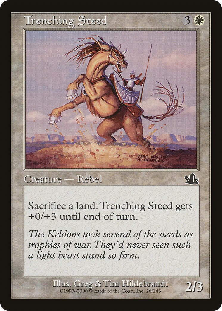 Trenching Steed (PCY-026) - Prophecy