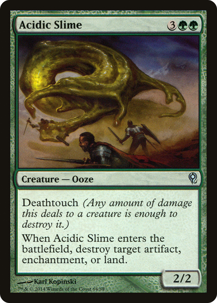 Acidic Slime (DDM-064) - Duel Decks: Jace vs. Vraska