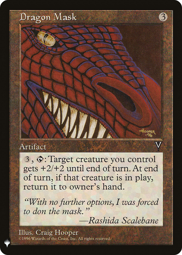 Dragon Mask (LIST-144) - The List