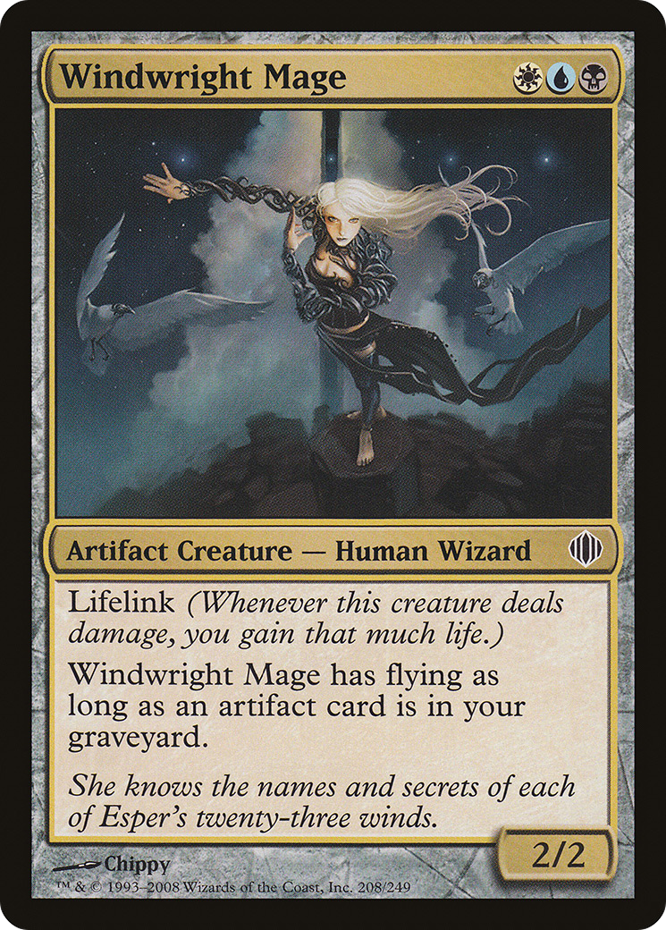 Windwright Mage (ALA-208) - Shards of Alara Foil