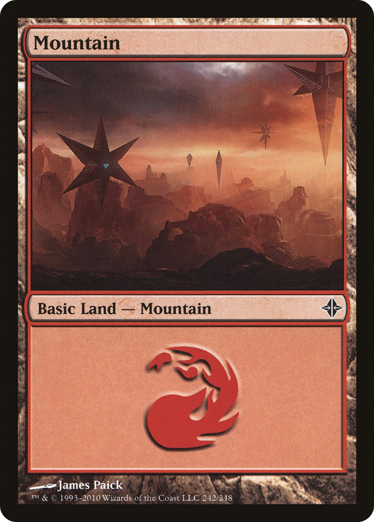 Mountain (242) (ROE-242) - Rise of the Eldrazi