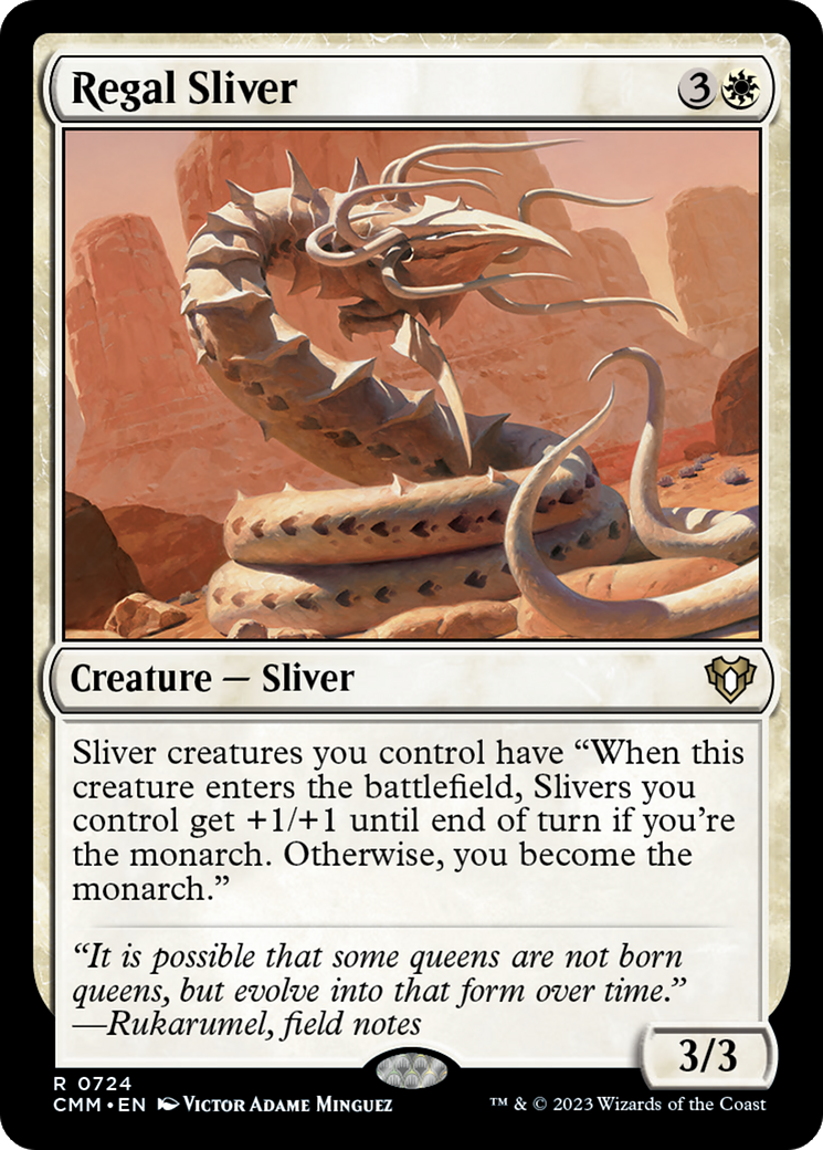 Regal Sliver (CMM-724) - Commander Masters