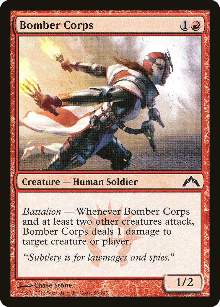 Bomber Corps (GTC-086) - Gatecrash Foil