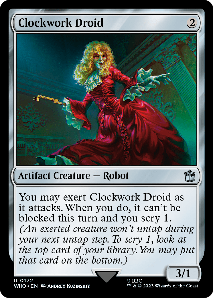 Clockwork Droid (WHO-172) - Doctor Who Foil