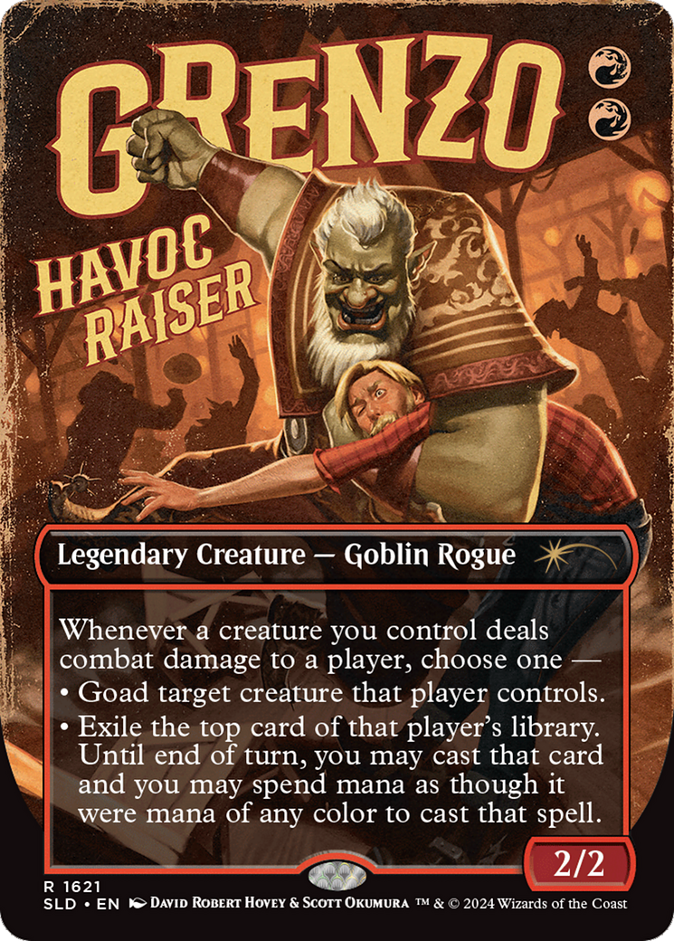 Grenzo, Havoc Raiser (SLD-1621) - Secret Lair Drop (Borderless)