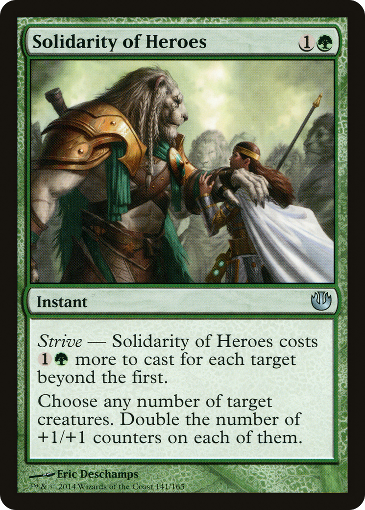 Solidarity of Heroes (JOU-141) - Journey into Nyx Foil