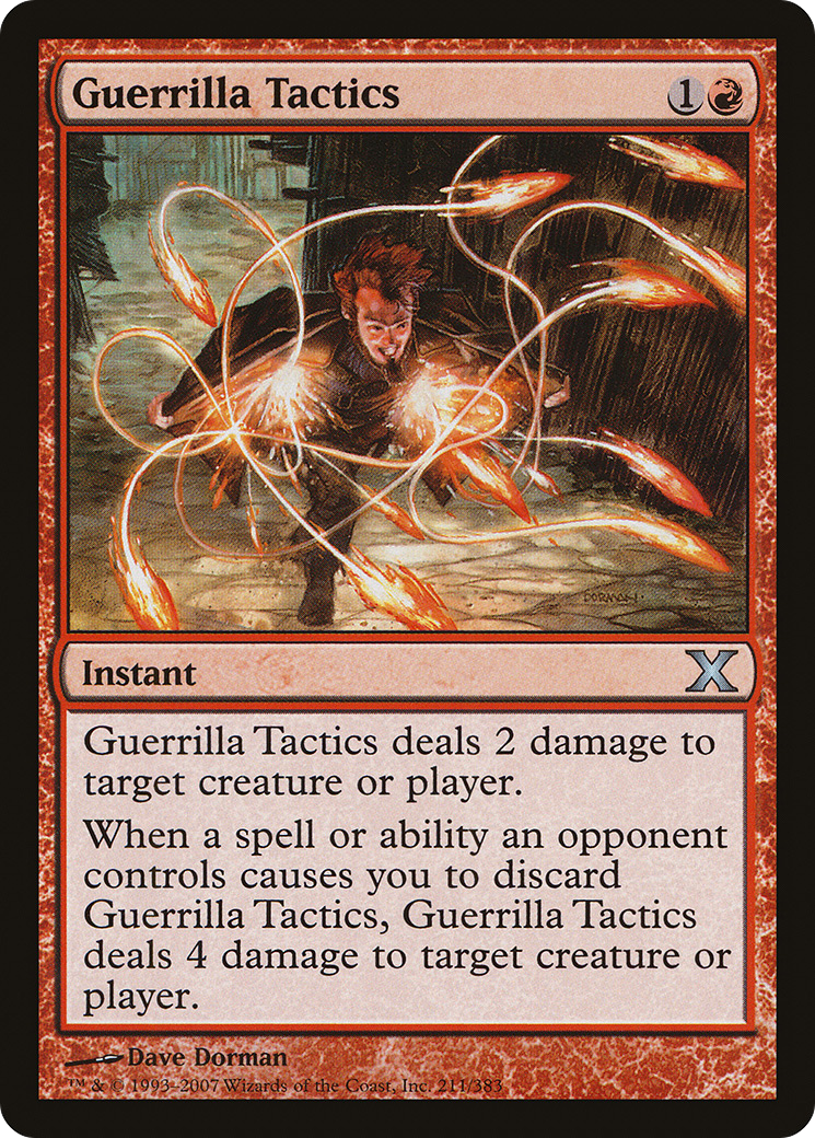 Guerrilla Tactics (10E-211) - Tenth Edition