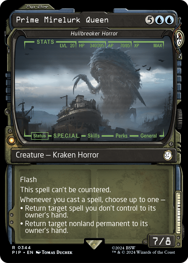 Prime Mirelurk Queen - Hullbreaker Horror (Showcase) (PIP-344) - Fallout / Prime Mirelurk Queen: (Showcase) Foil