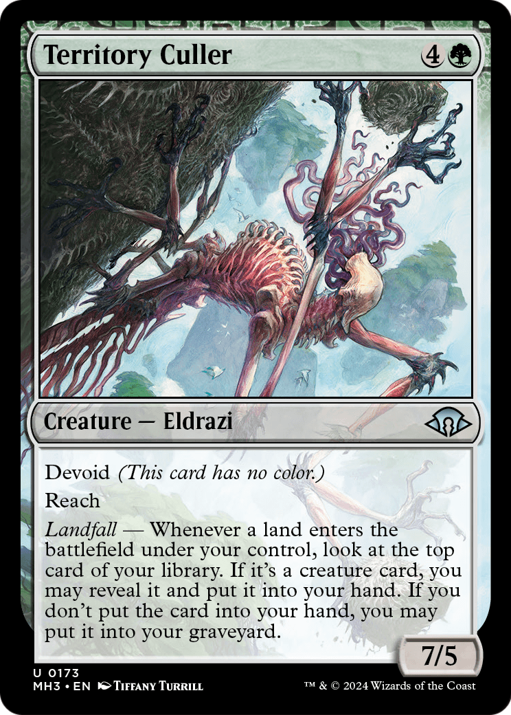 Territory Culler (MH3-173) - Modern Horizons 3: (devoid)