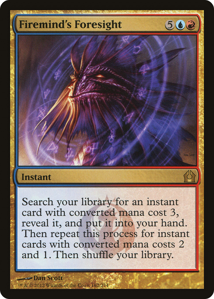 Firemind's Foresight (RTR-162) - Return to Ravnica