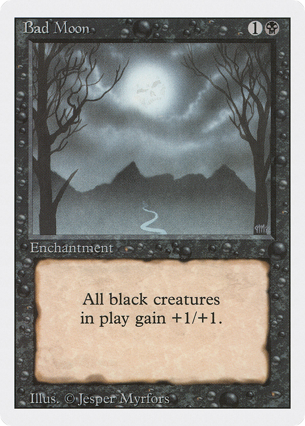 Bad Moon (3ED-) - Revised Edition