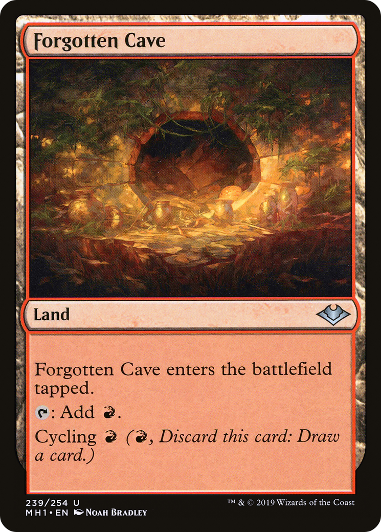 Forgotten Cave (MH1-239) - Modern Horizons Foil