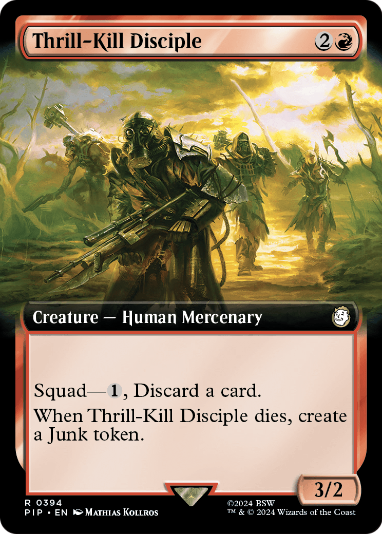 Thrill-Kill Disciple (Extended Art) (PIP-394) - Fallout: (Extended Art)