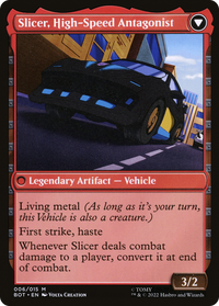 Slicer, Hired Muscle (BOT-006) - Transformers: (convertdfc) Foil