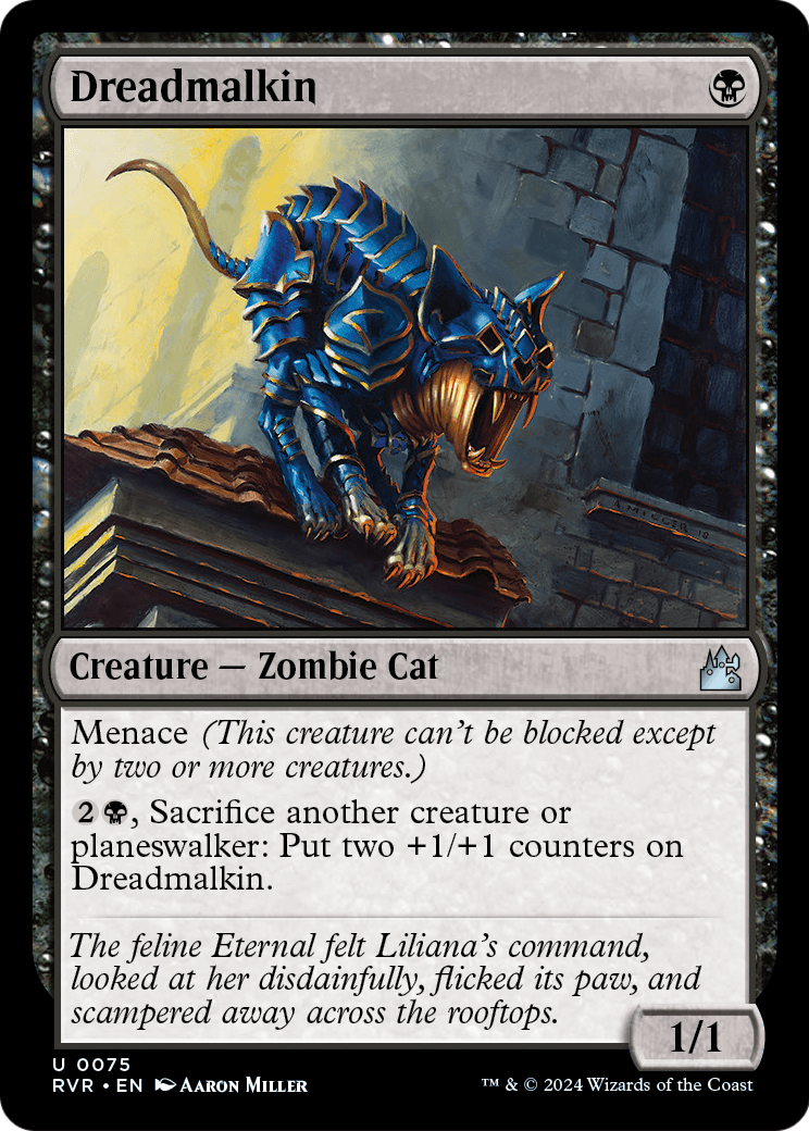 Dreadmalkin (RVR-075) - Ravnica Remastered