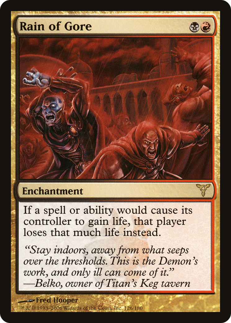 Rain of Gore (DIS-126) - Dissension