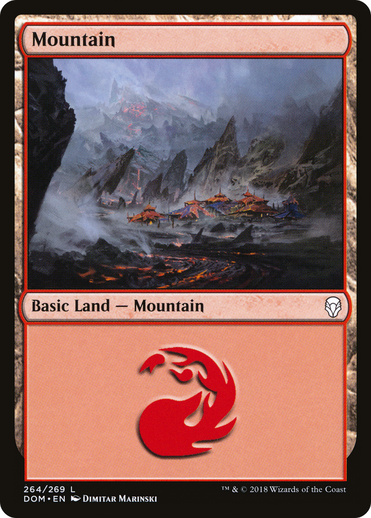 Mountain (264) (DOM-264) - Dominaria