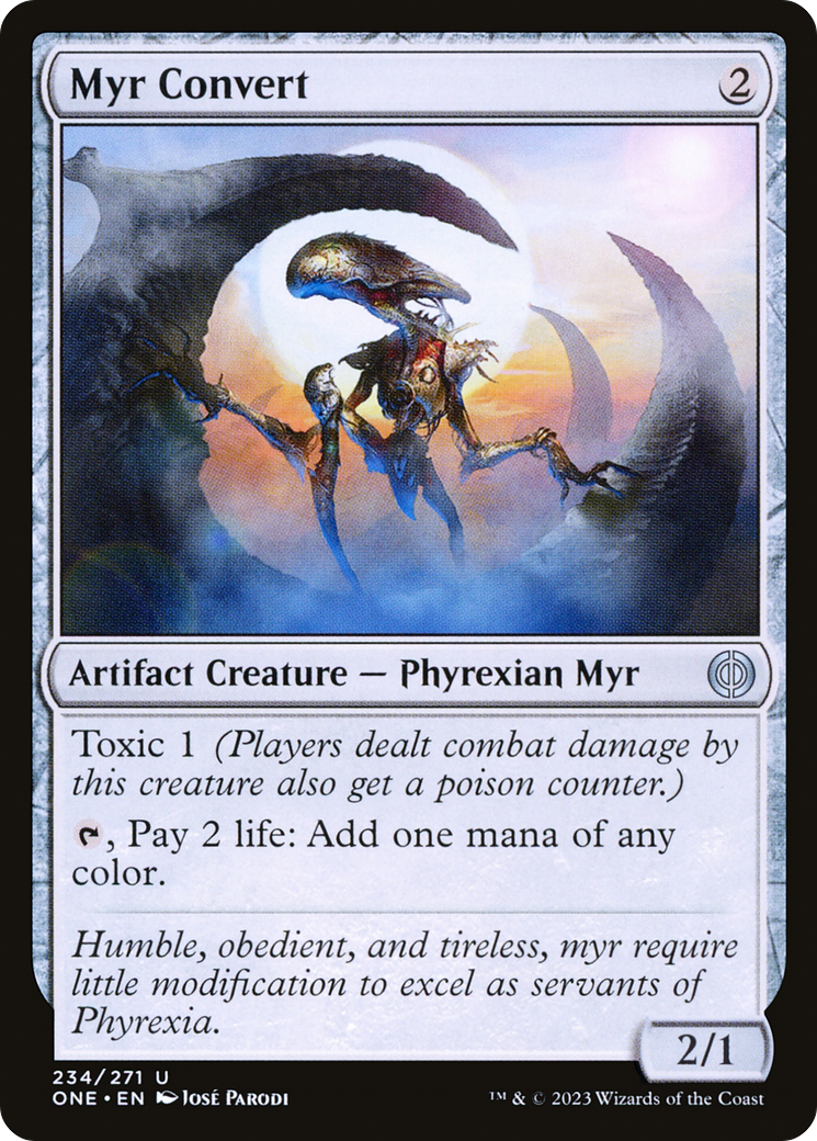 Myr Convert (ONE-234) - Phyrexia: All Will Be One