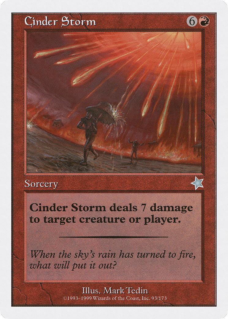 Cinder Storm (S99-093) - Starter 1999