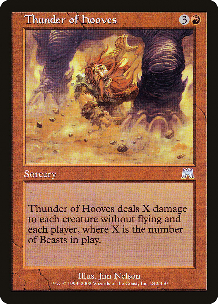 Thunder of Hooves (ONS-242) - Onslaught