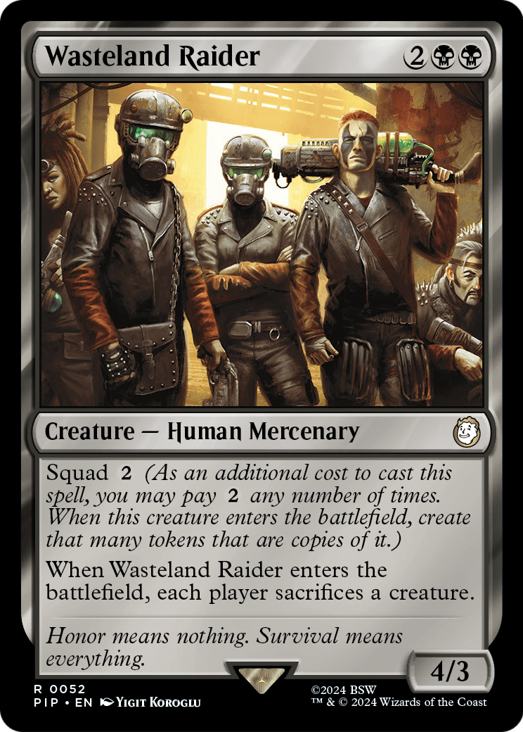 Wasteland Raider (PIP-052) - Fallout