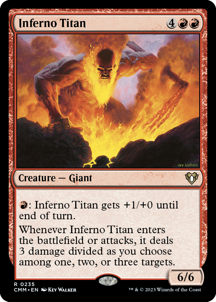 Inferno Titan (CMM-235) - Commander Masters
