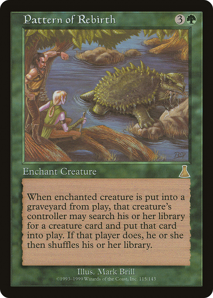 Pattern of Rebirth (UDS-115) - Urza's Destiny Foil