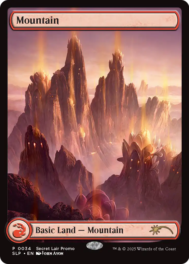 Mountain (0034) (SLP-034) - Secret Lair Showdown
