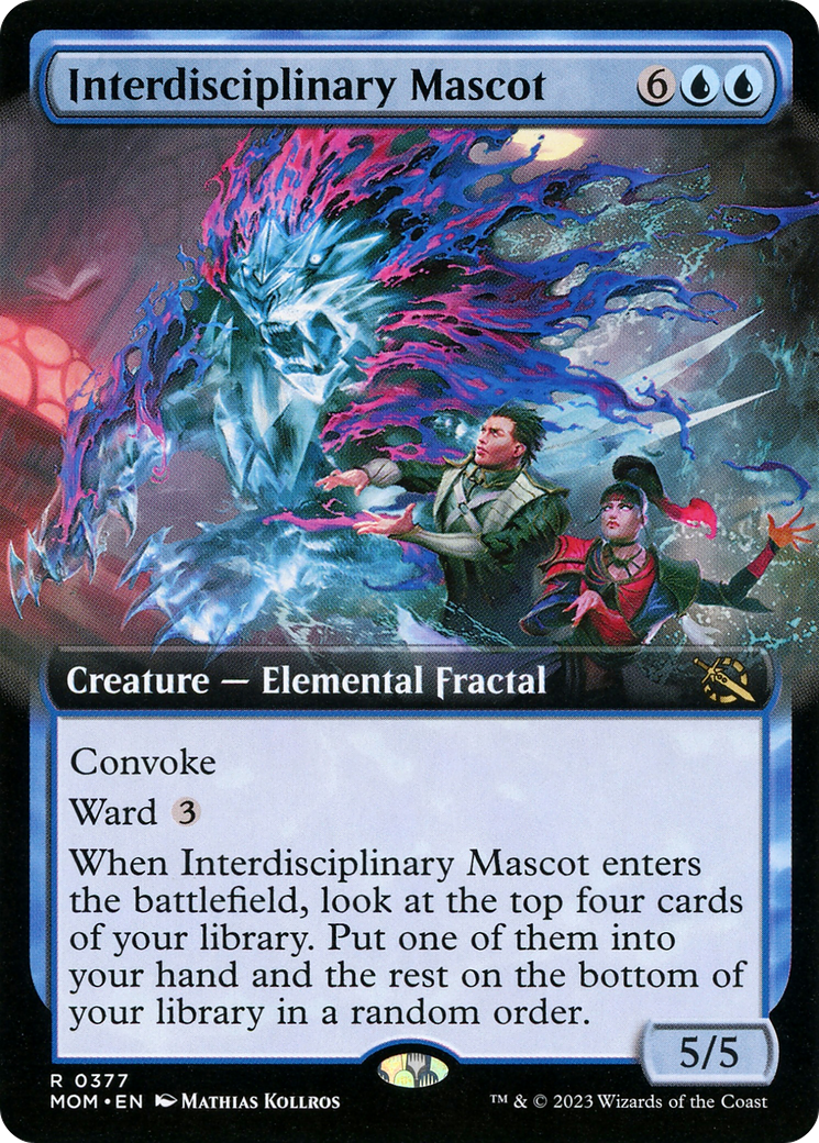 Interdisciplinary Mascot (Extended Art) (MOM-377) - March of the Machine: (Extended Art)