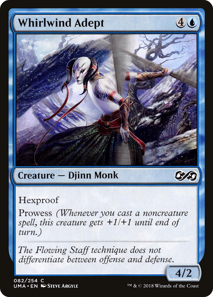 Whirlwind Adept (UMA-082) - Ultimate Masters Foil