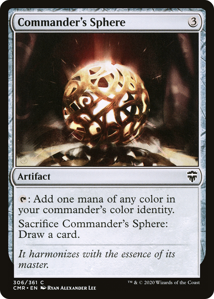 Commander's Sphere (CMR-306) - Commander Legends Foil