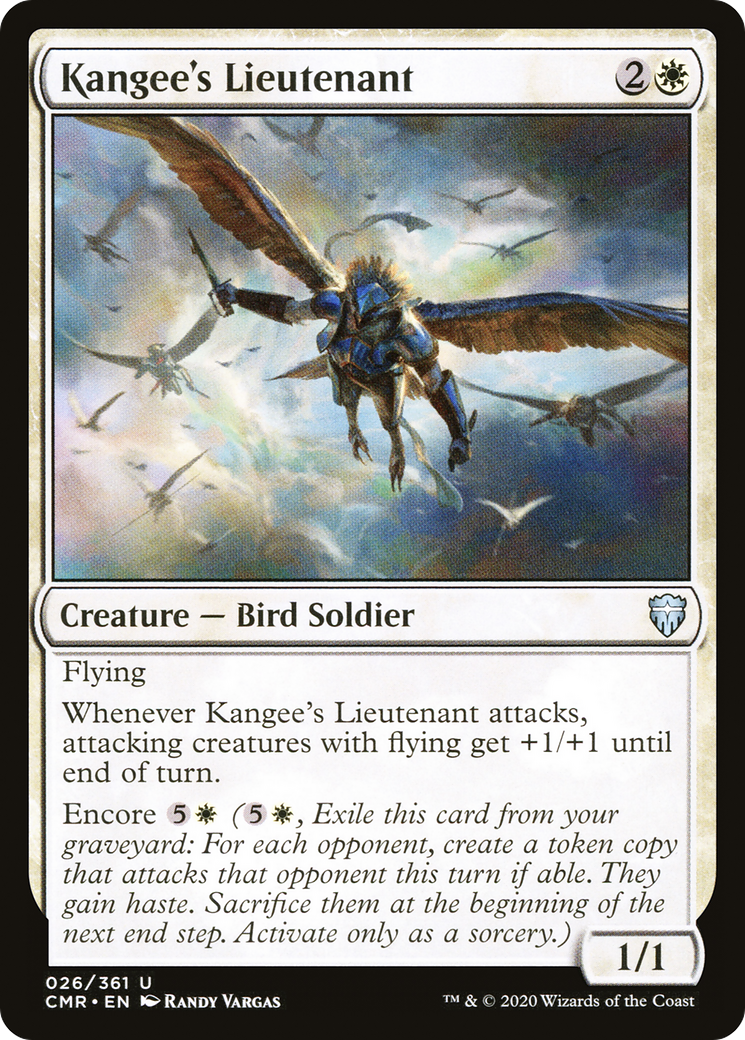 Kangee's Lieutenant (CMR-026) - Commander Legends Foil