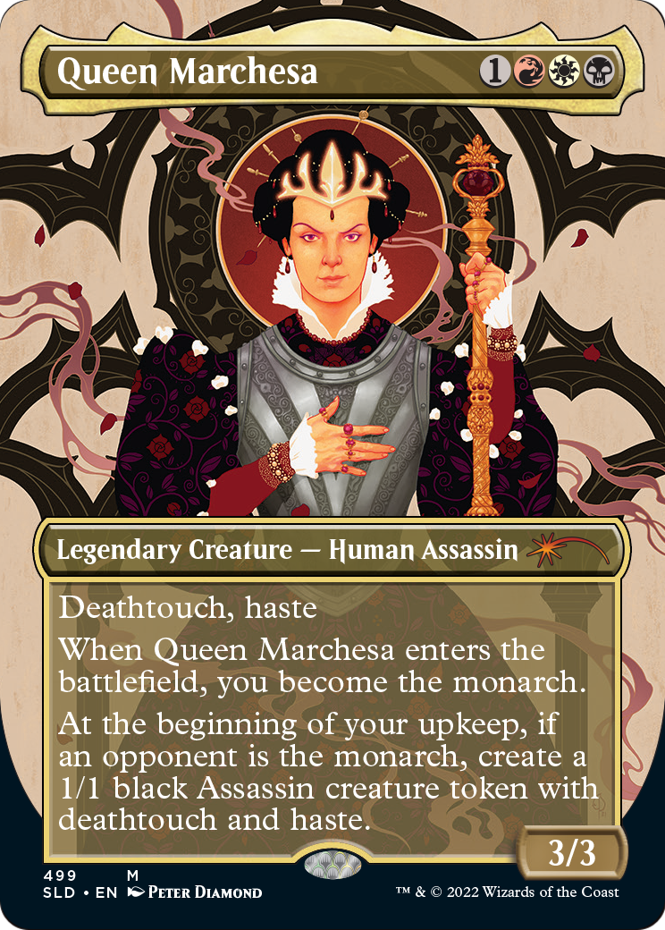 Queen Marchesa (SLD-499) - Secret Lair Drop (Borderless) Foil