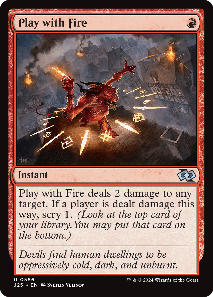 Play with Fire (J25-586) - Foundations Jumpstart