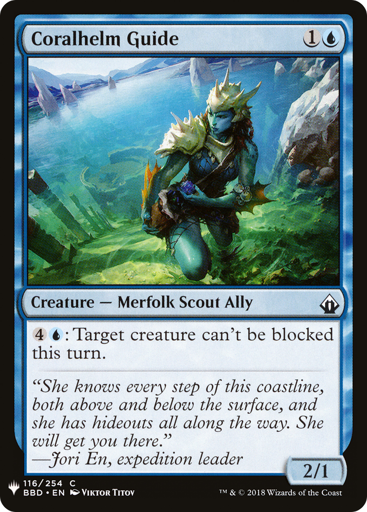 Coralhelm Guide (LIST-116) - The List