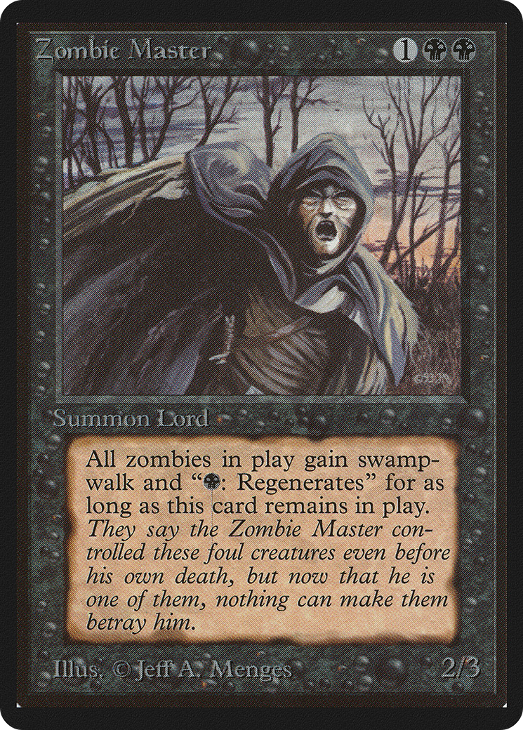 Zombie Master (LEB-) - Limited Edition Beta