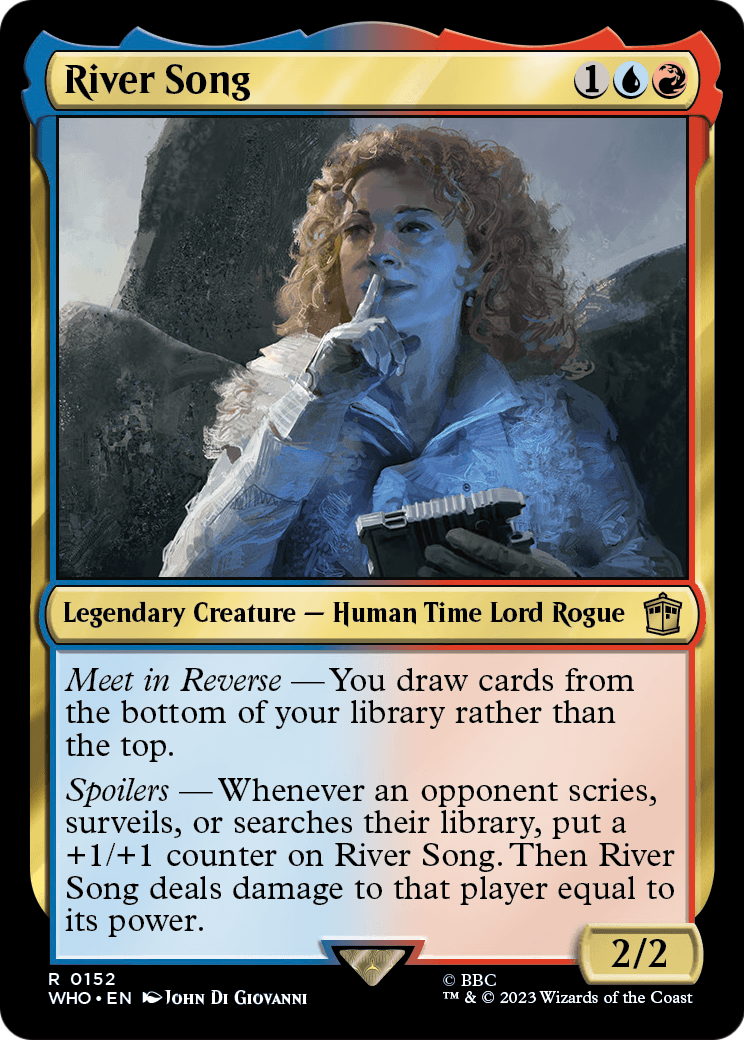 River Song (WHO-152) - Doctor Who Foil