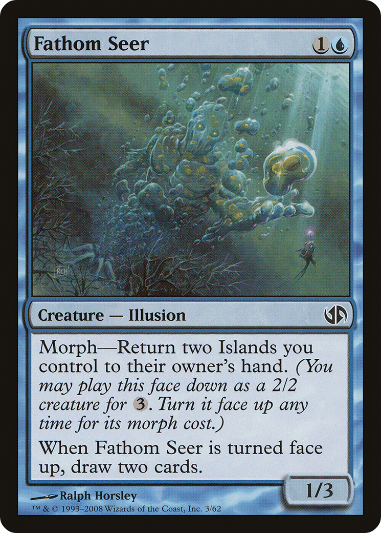 Fathom Seer (DD2-003) - Duel Decks: Jace vs. Chandra