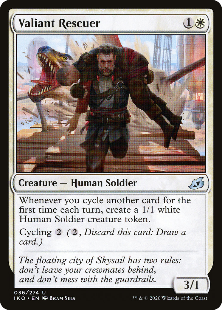 Valiant Rescuer (IKO-036) - Ikoria: Lair of Behemoths