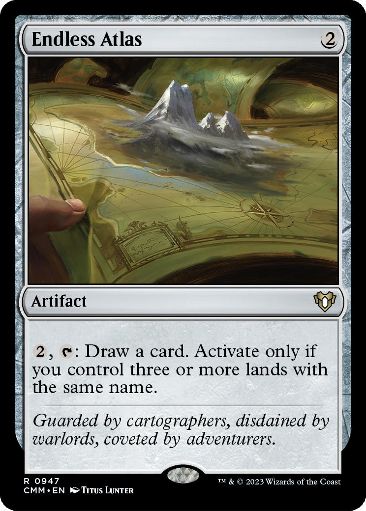 Endless Atlas (CMM-947) - Commander Masters